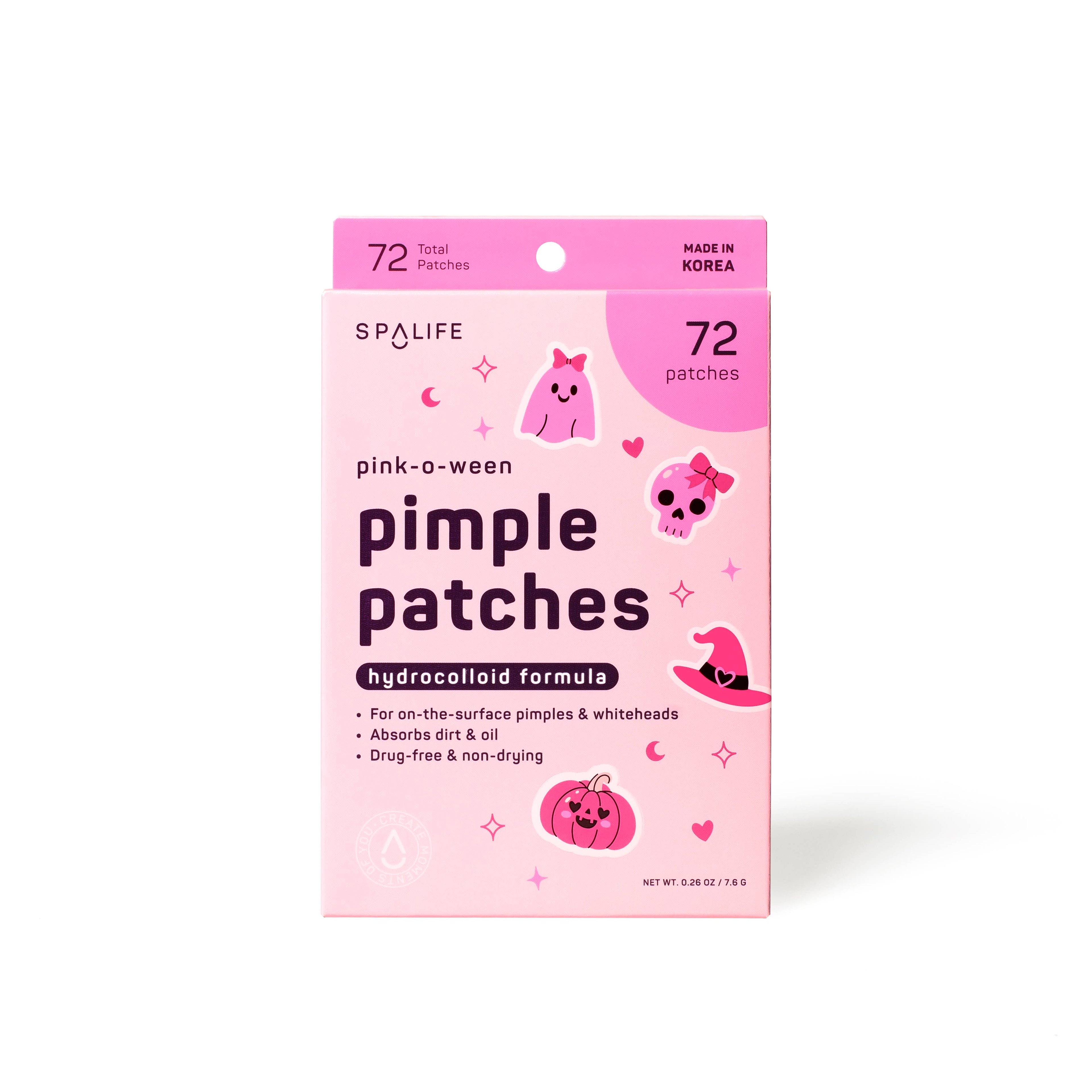 PINK-O-WEEN Hydrocolloid Halloween Pimple Patches