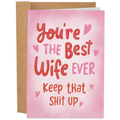 Best Wife Ever | Funny Valentine's Day Card