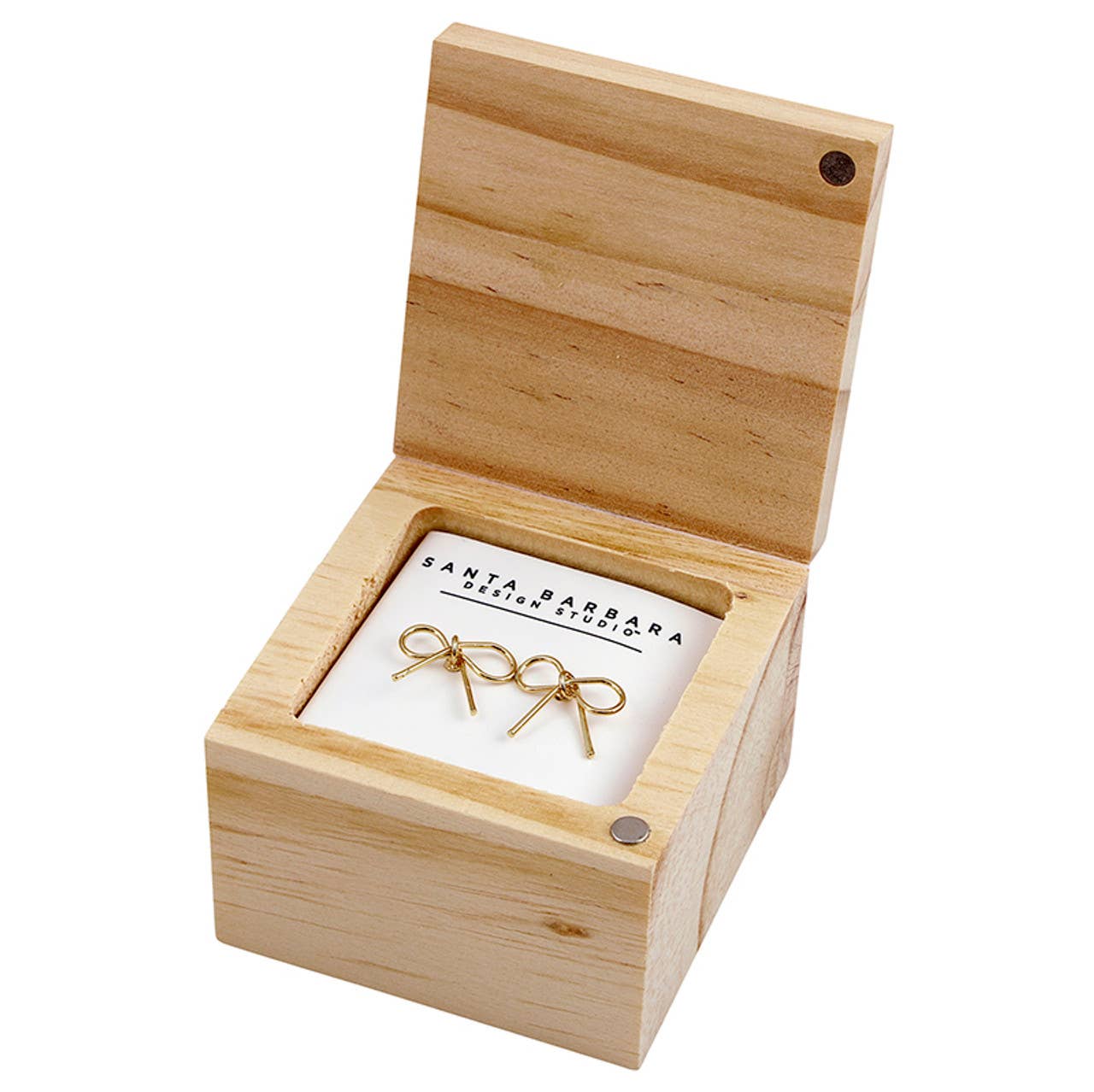 Treasure Box Bow Earring - Beautiful Things