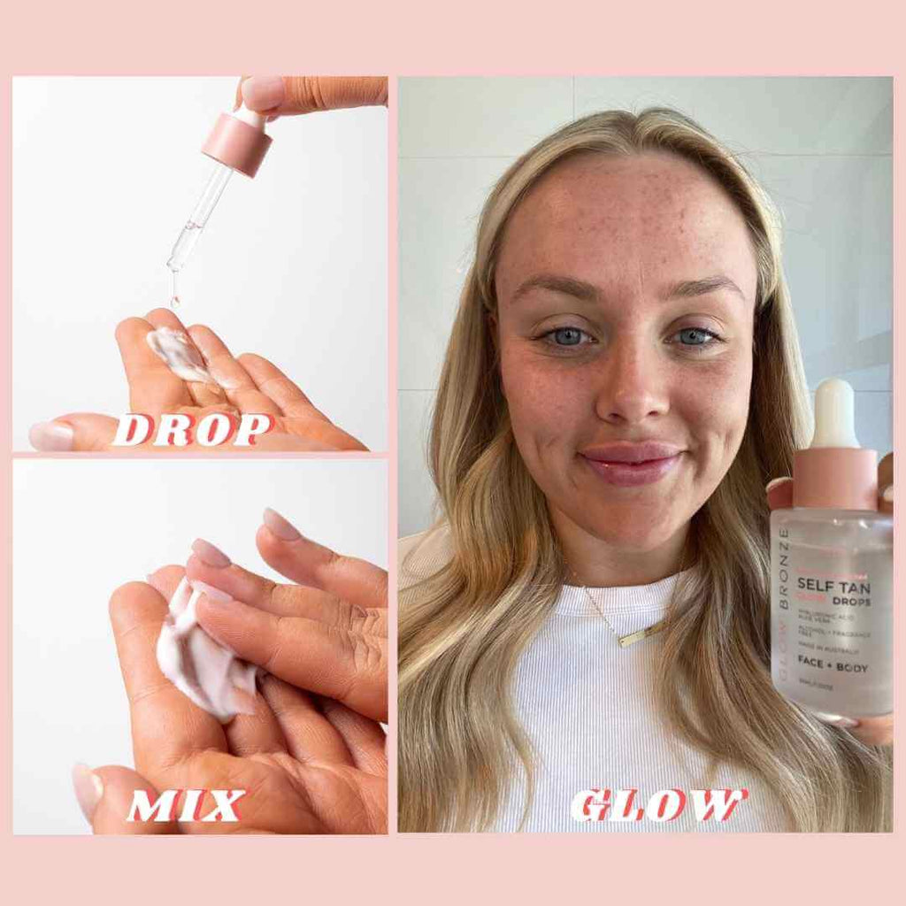 GlowBronze - Self Tan Face & Body 'GLOW' Drops