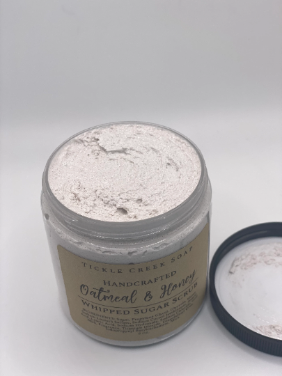 Whipped Sugar Scrub Oatmeal & Honey