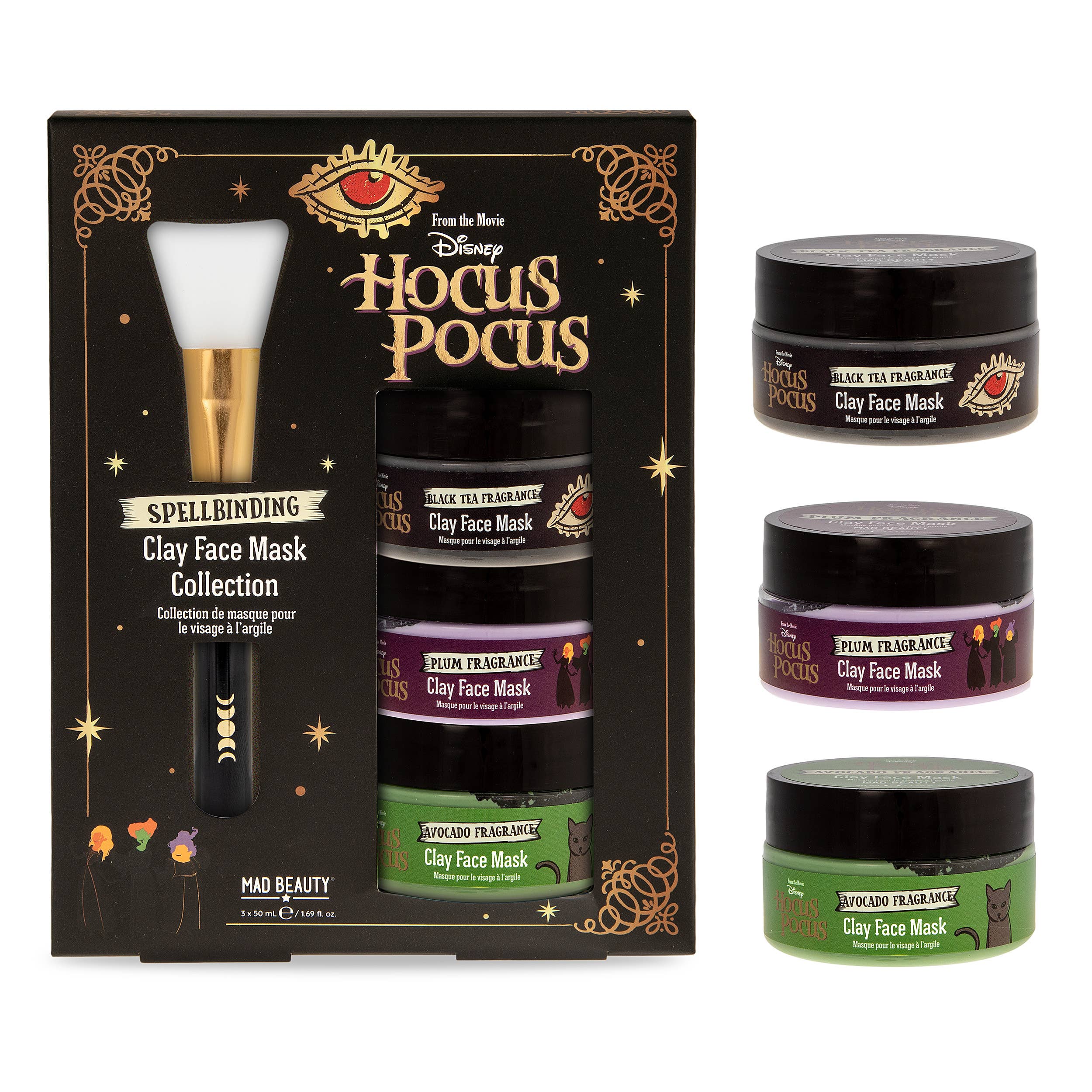 Mad Beauty Disney Hocus Pocus Face Mask Set