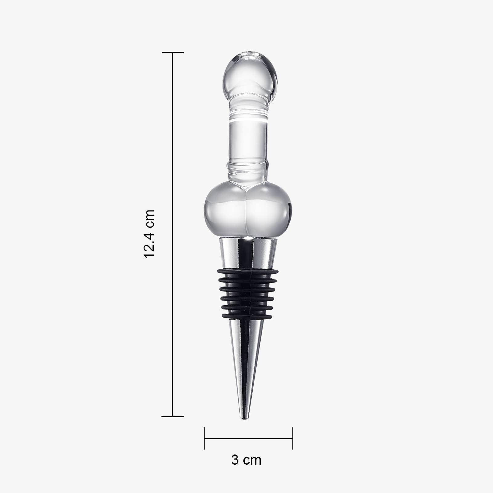 Unique Penis Wine Bottle Stopper - Funny Cork Beverage