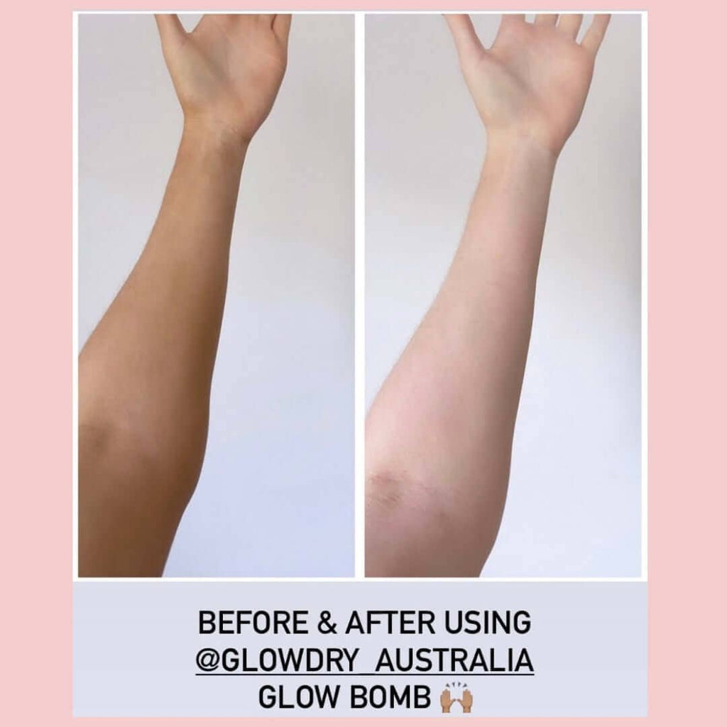 GlowBomb - Fake Tan Removing BATH BOMB