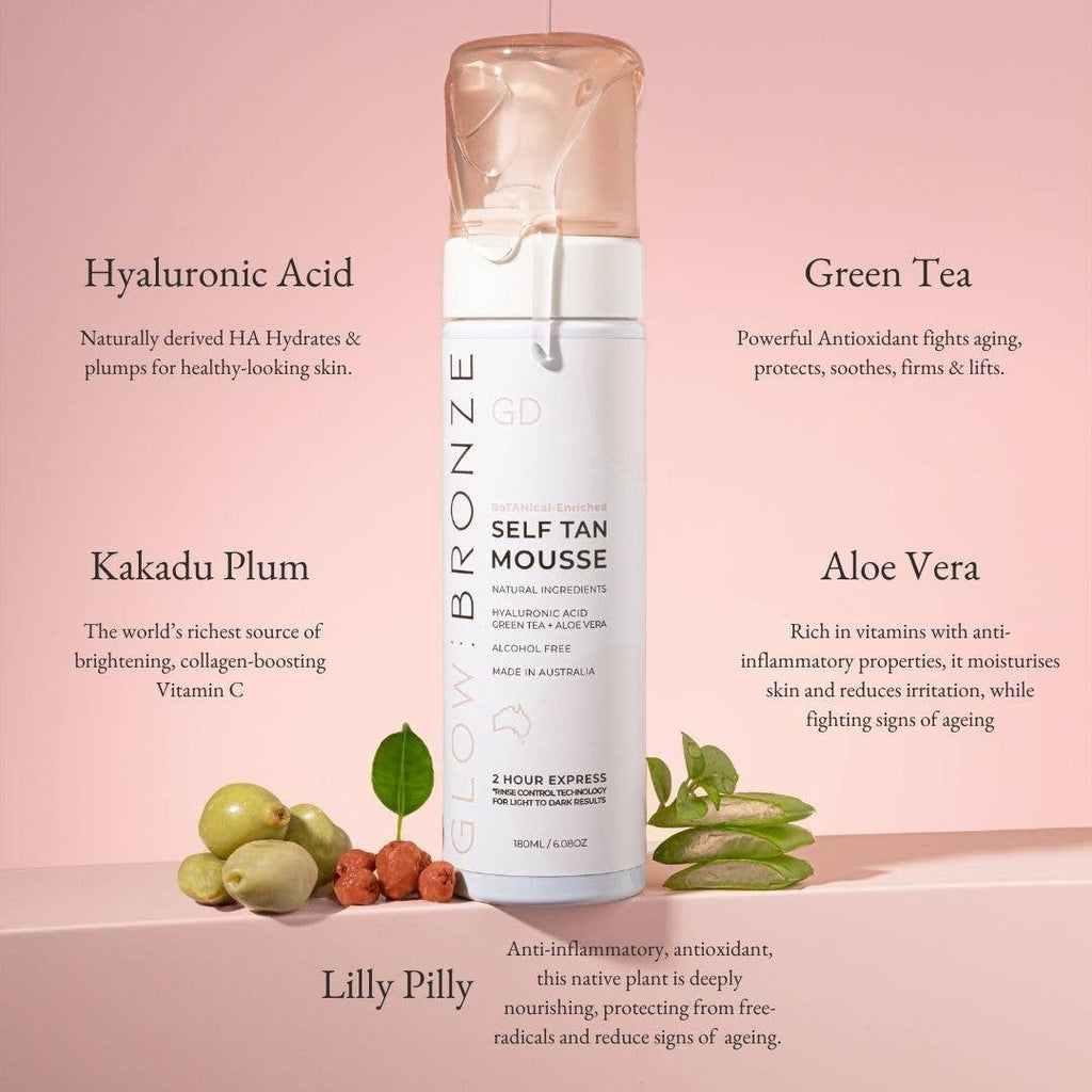 Natural Self Tanning Mousse 180ml