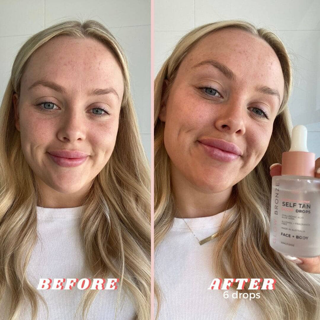 GlowBronze - Self Tan Face & Body 'GLOW' Drops